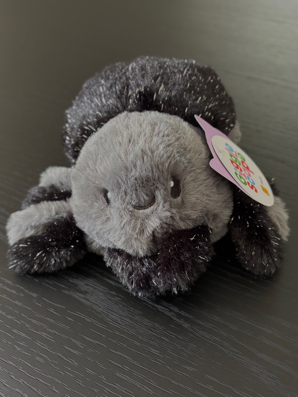 Halloween Sparkle Spider 3.5” Plush by Gigglescape